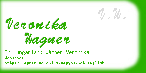 veronika wagner business card